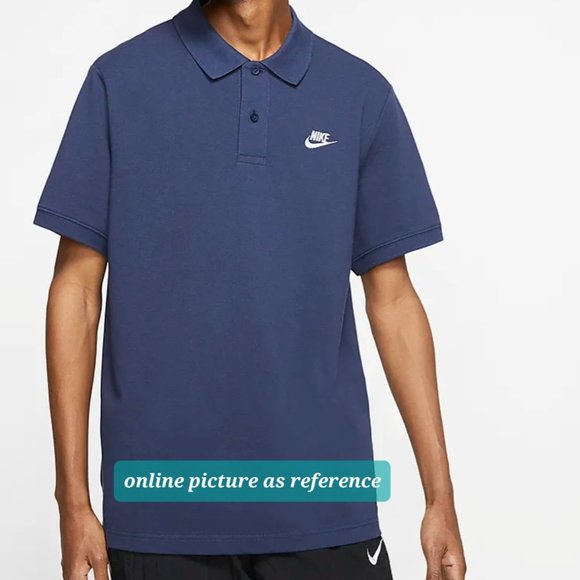 Nike Sportswear Men's Polo Shirt in Navy, M - Picture 9 of 9
